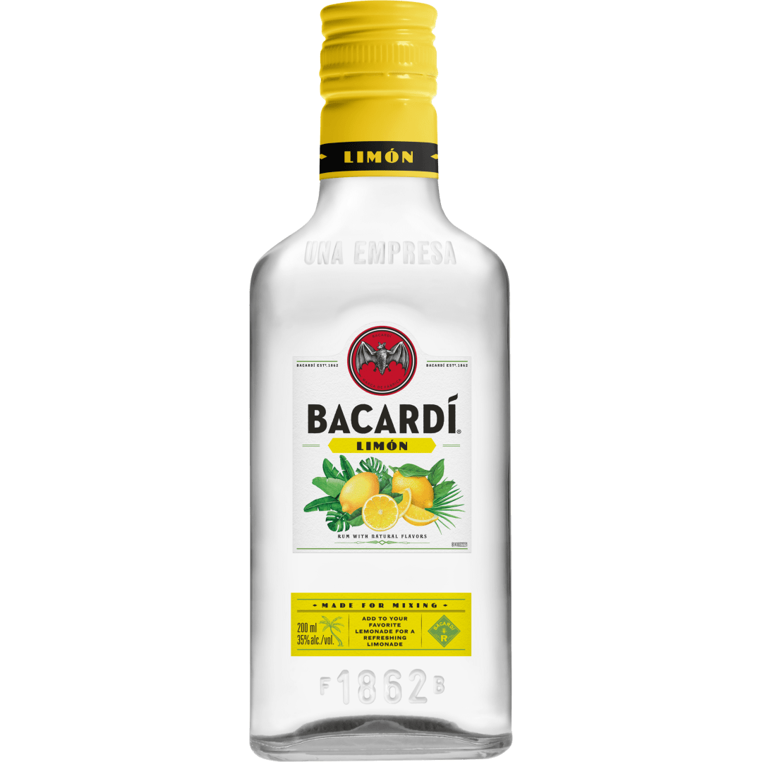 Bacardi Limon Rum, Gluten Free 35% 200mL