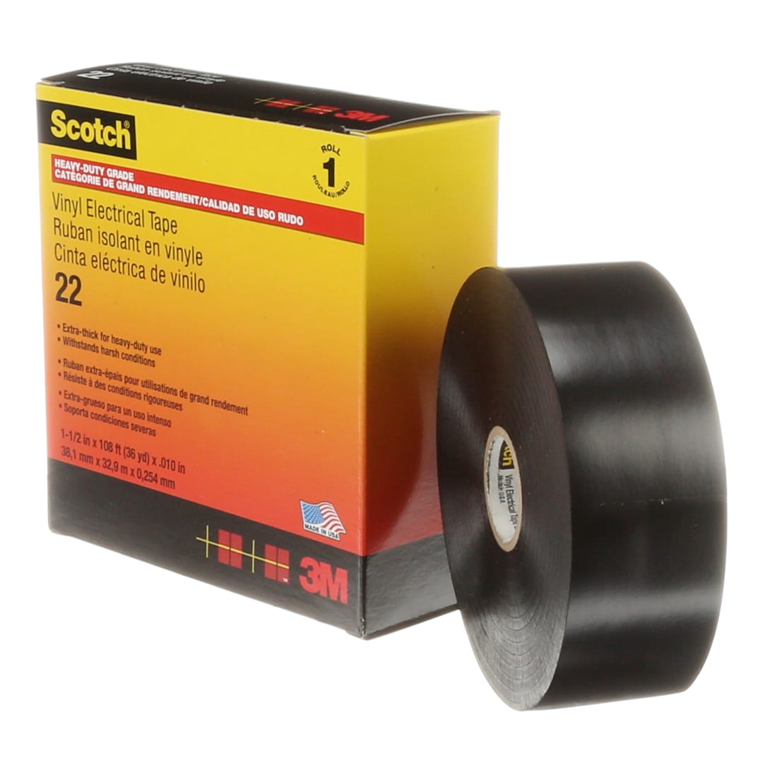 Scotch® 22 Elektrikárská Izolačné Páska, 38mm x 33m