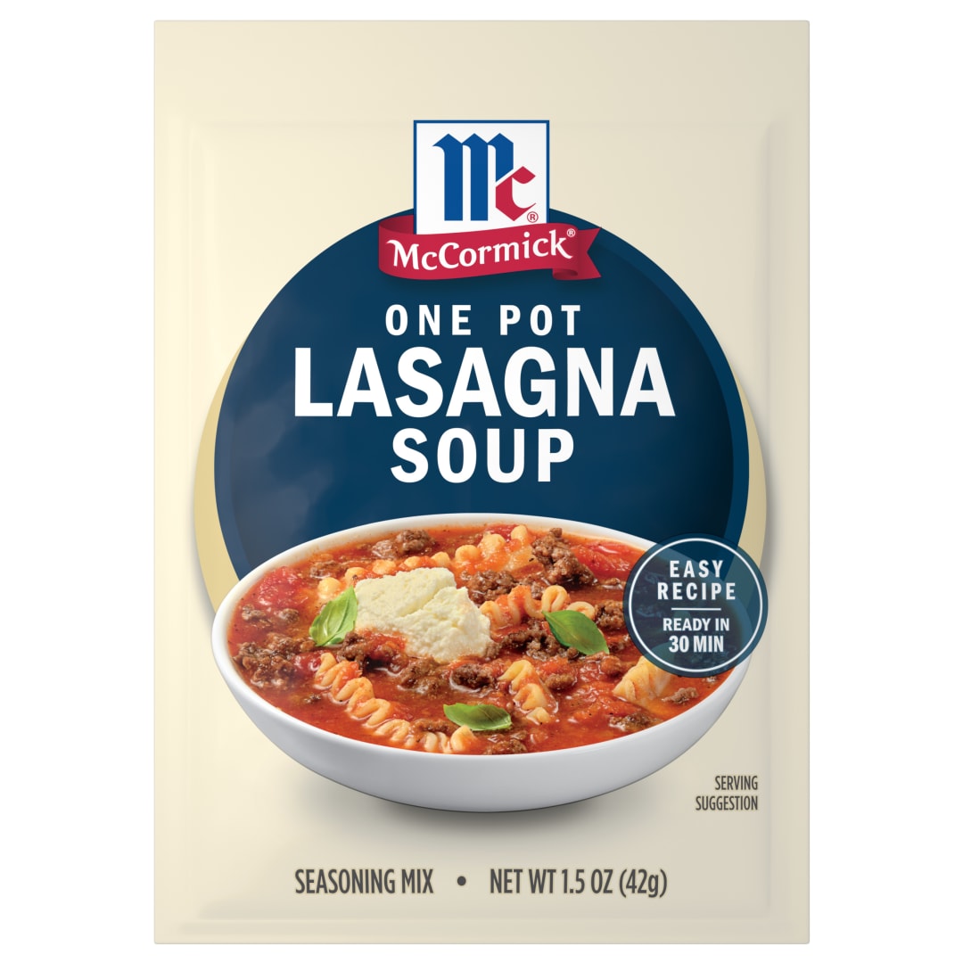 McCormick® One Pot Lasagna Soup Seasoning Mix, 1.5 oz