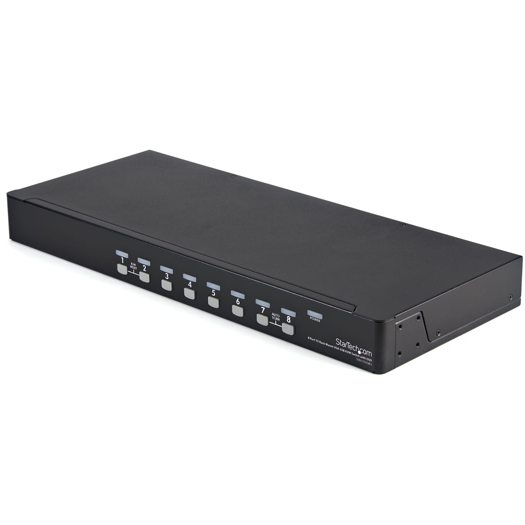 8 port USB KVM Switch with OSD with cables