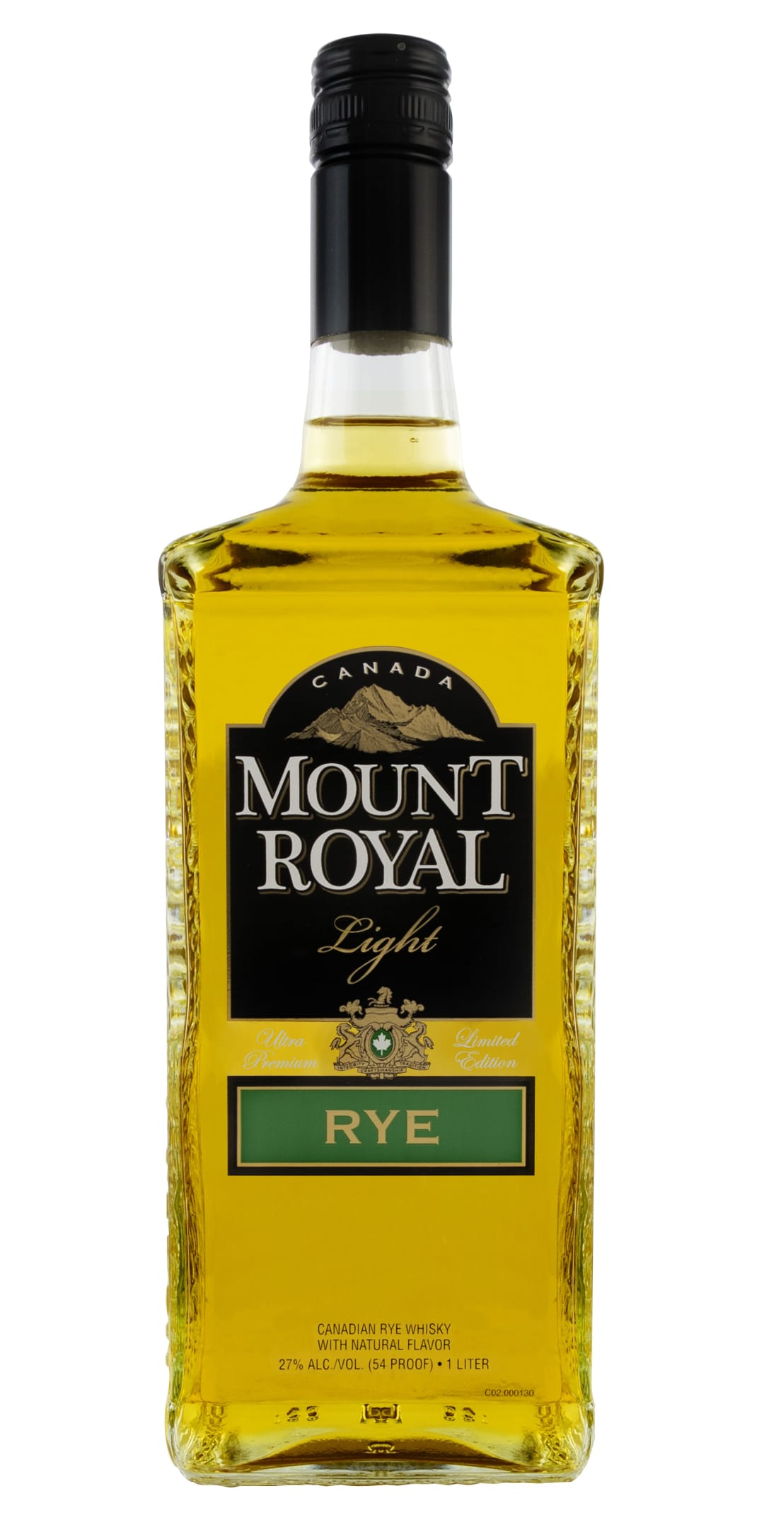 Mount Royal Canadian Whisky 1l 54 Proof