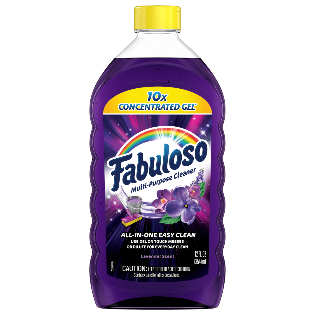 Fabuloso 10X Concentrated Gel, Multi-Purpose Cleaner, Lavender Scent, 12 fl oz Bottle