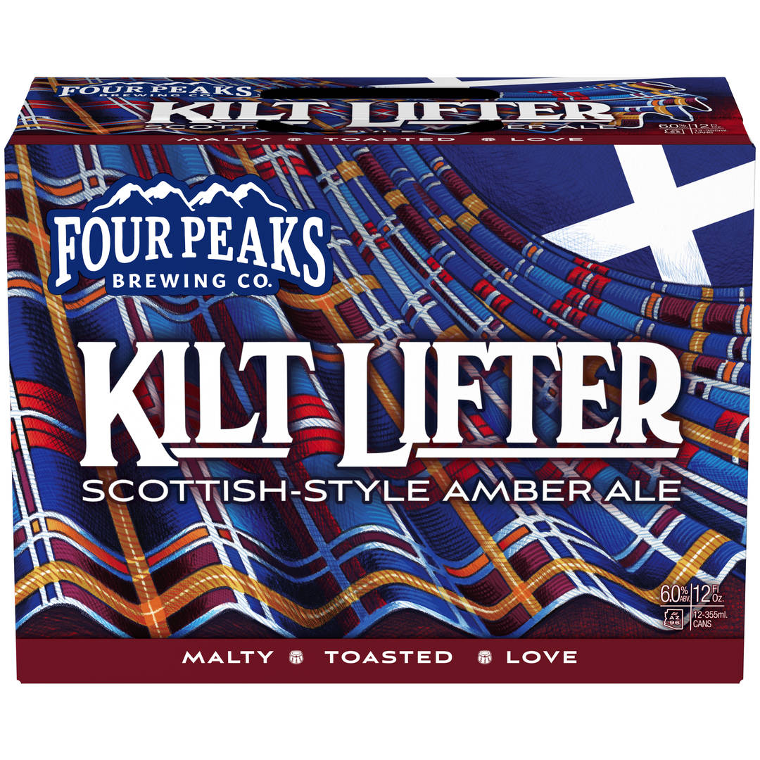 Four Peaks Kilt Lifter Scottish-Style Amber Ale, 12 Pack 12 fl. oz. Cans