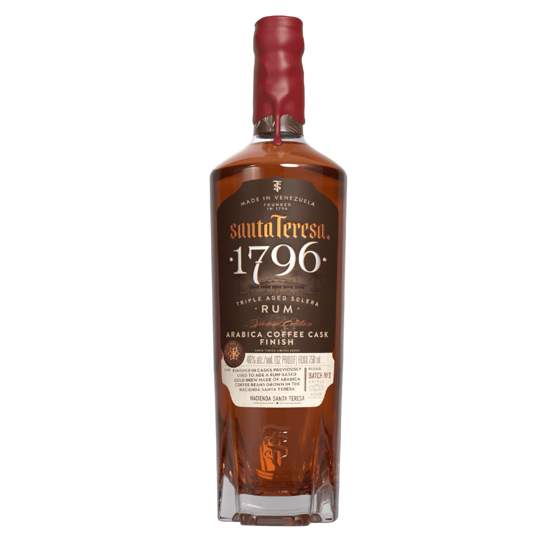 Santa Teresa 1796 Arabica Coffee Cask Finish 46% 750mL