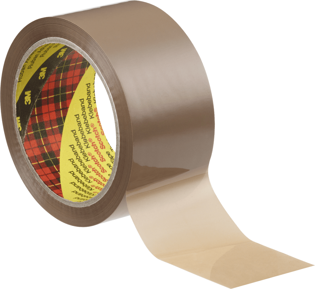 3M™ Tartan™ univerzálna BOPP páska na uzatváranie škatúľ 305, žltohnedá, 50 mm x 66 m