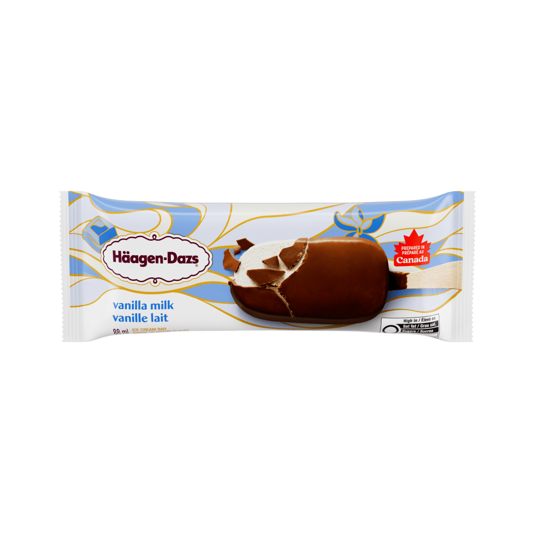 Haagen-Dazs Van & Milk Choc 24x88ml CA