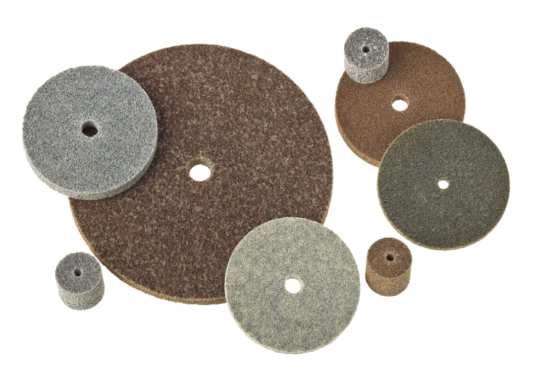 Scotch-Brite™ EXL Verpresste Kompaktscheibe XL-UW, 25,4 mm x 25,4 mm x 4,76 mm, 2A MED