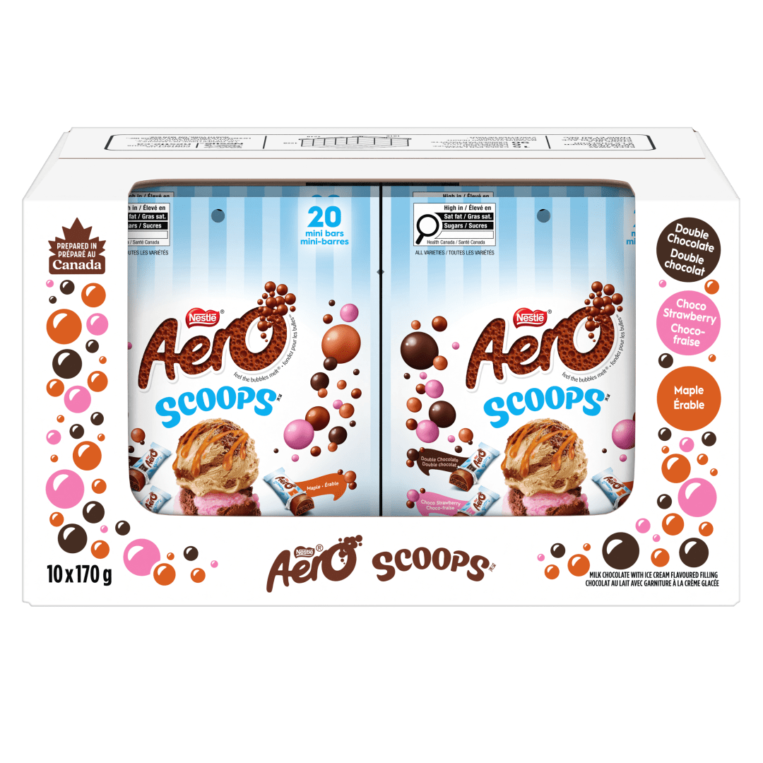 AERO Scoops Assorted 10x170g CA