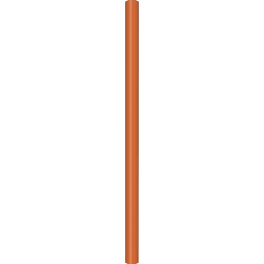Pumpkin Orange Solid Plastic Table Cover Roll, 40" x 100 ft