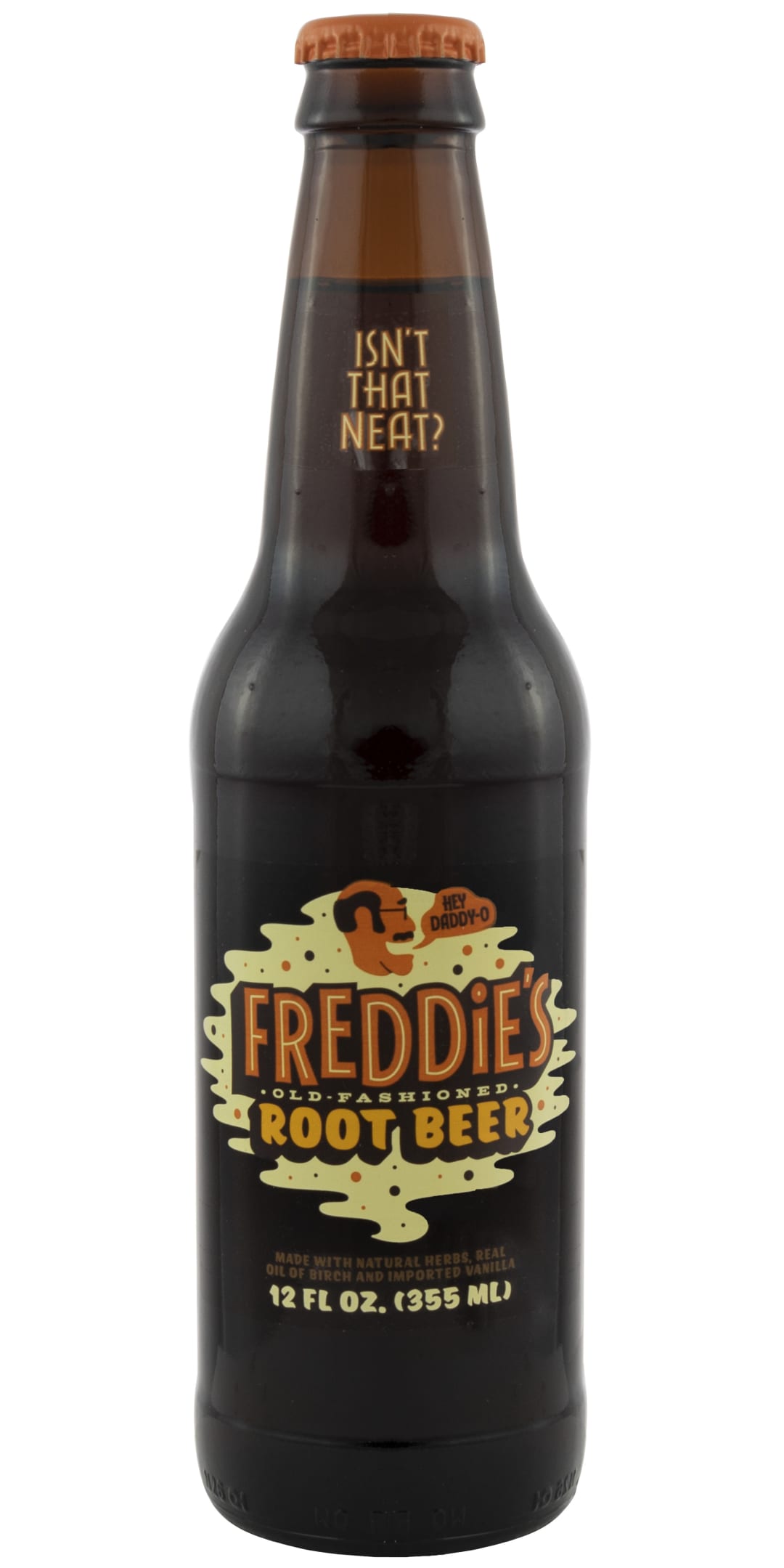 Freddie's Old Fashioned Root Beer 12Fl oz Bottles