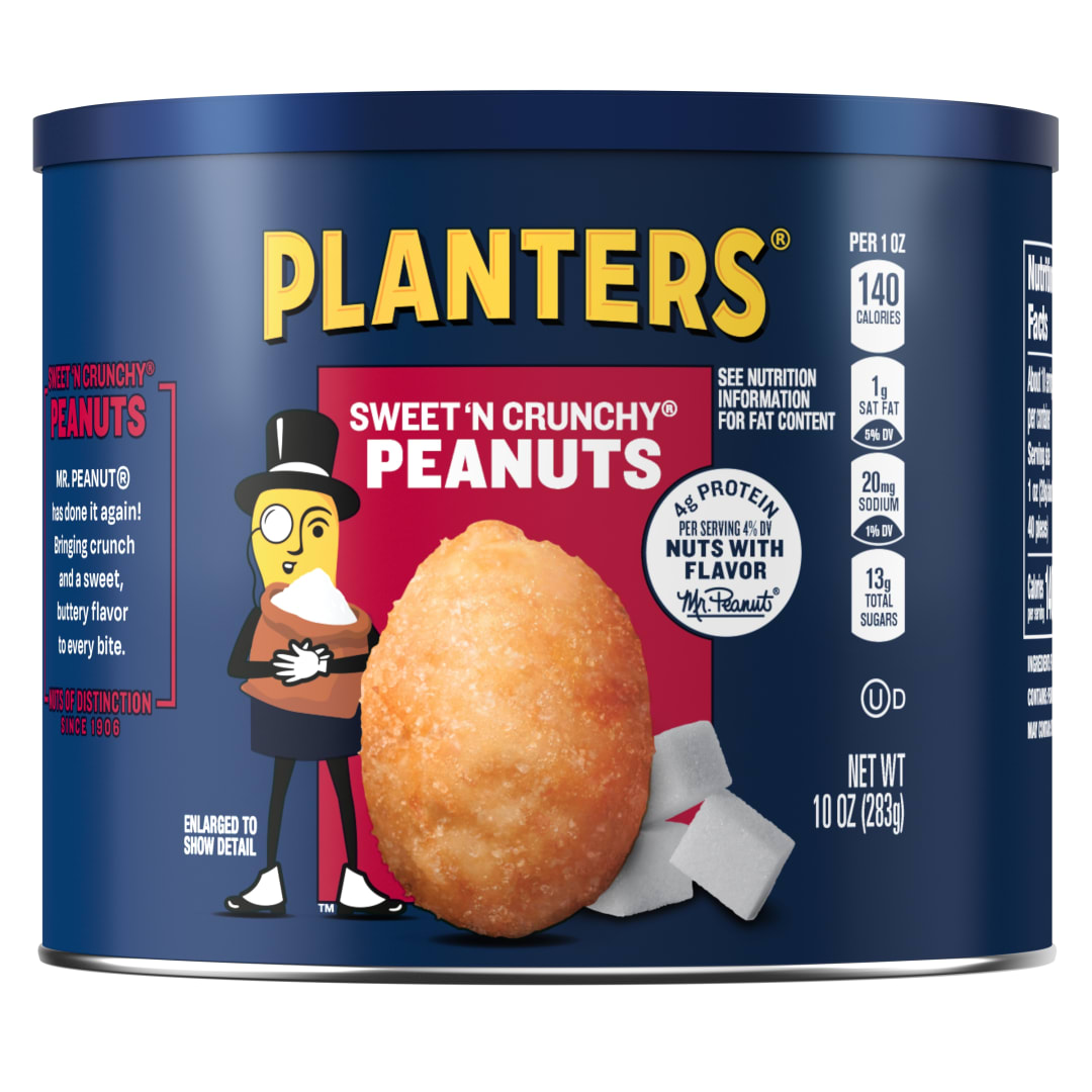PLANTERS Peanuts Sweet N Crunchy