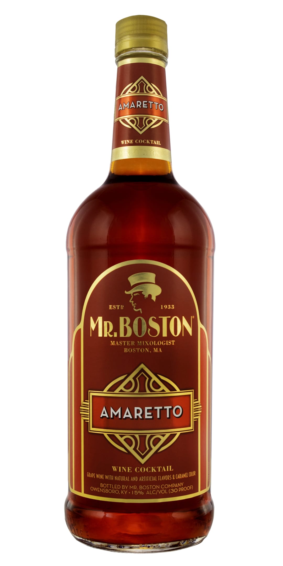 Mr. Boston Amaretto Wine Cocktail 1l 30 Proof