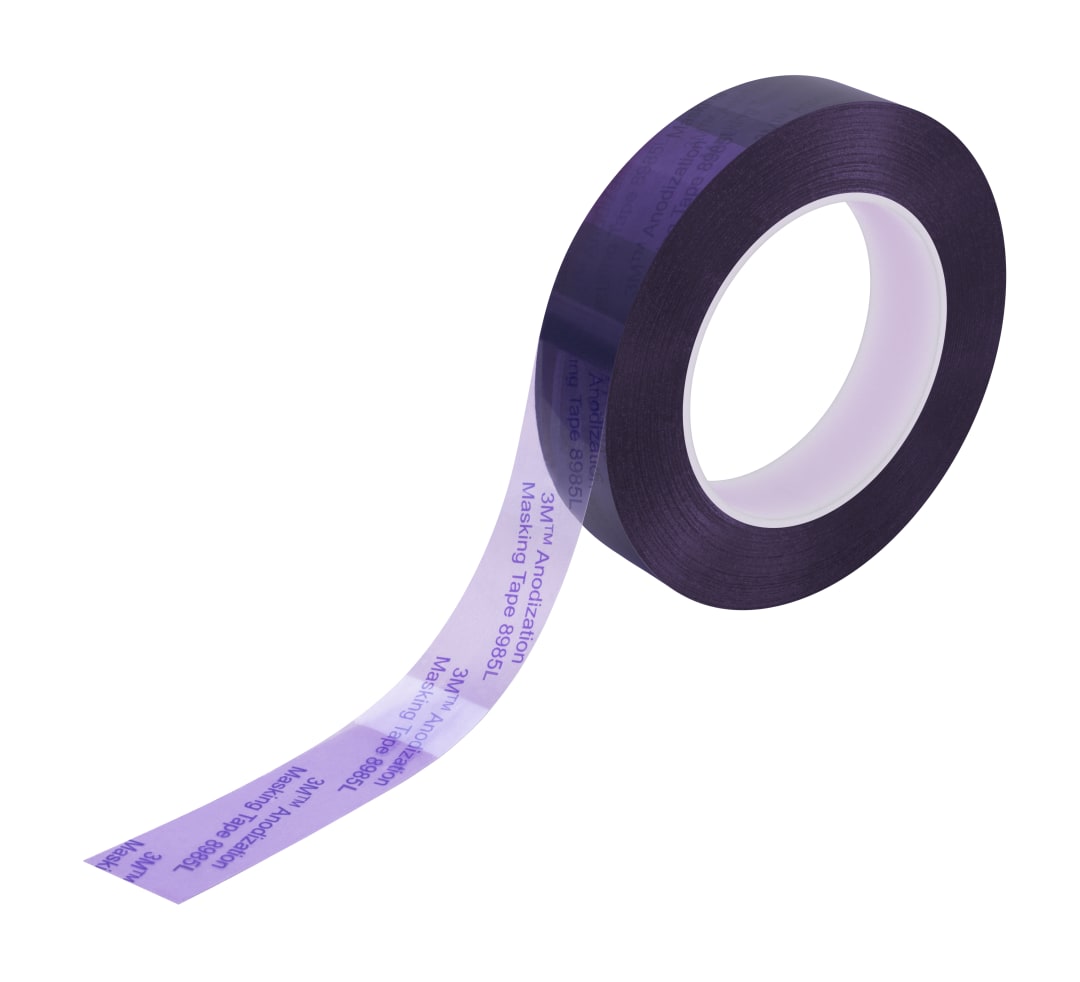 3M™ Eloksallama Maskeleme Bantı 8985L, Mor, 305 mm x 66 m