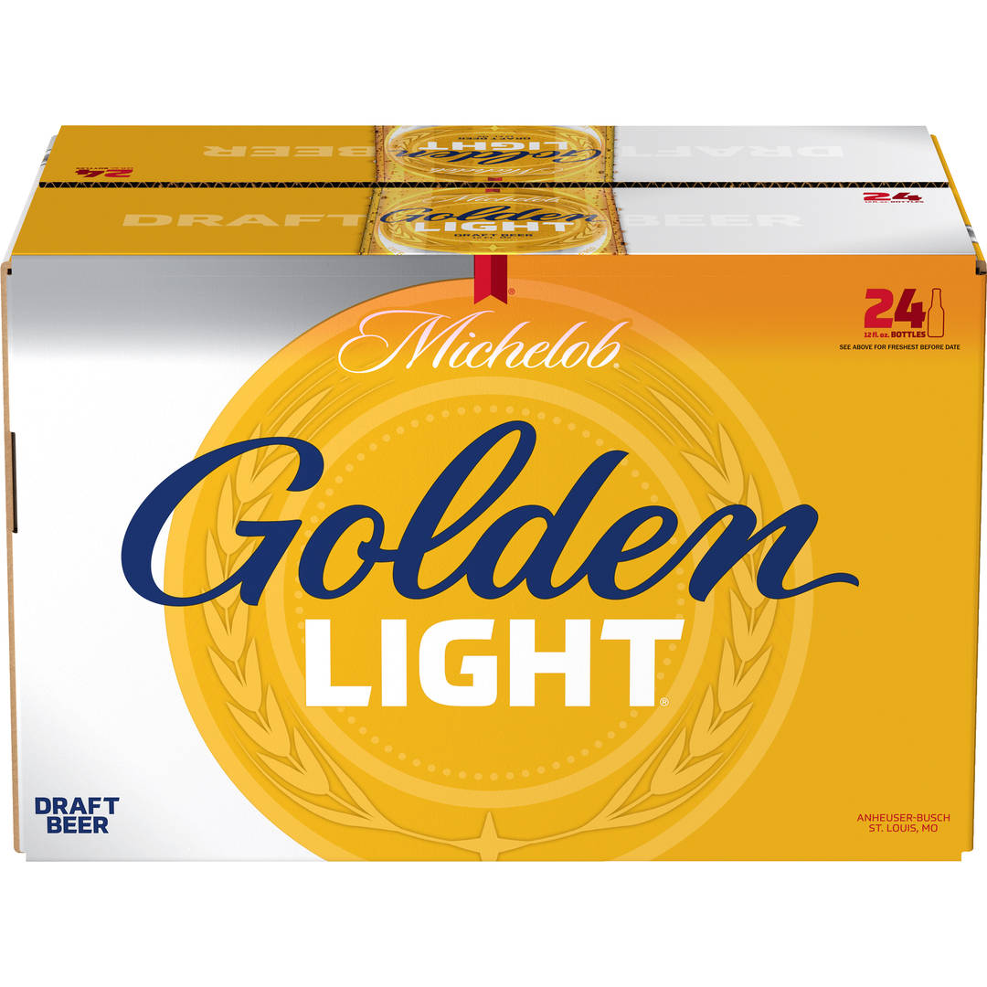 Michelob® Golden Light® Draft Beer, 24 Pack 12 fl. oz. Bottles