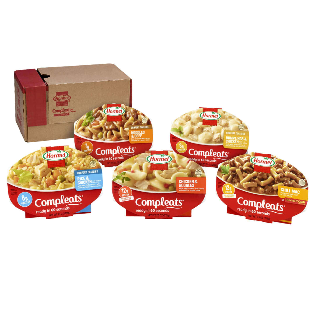 HORMEL COMPLEATS Protein Variety Box