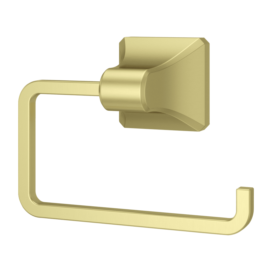 Park Avenue Toilet Paper Holder in Brushed Gold