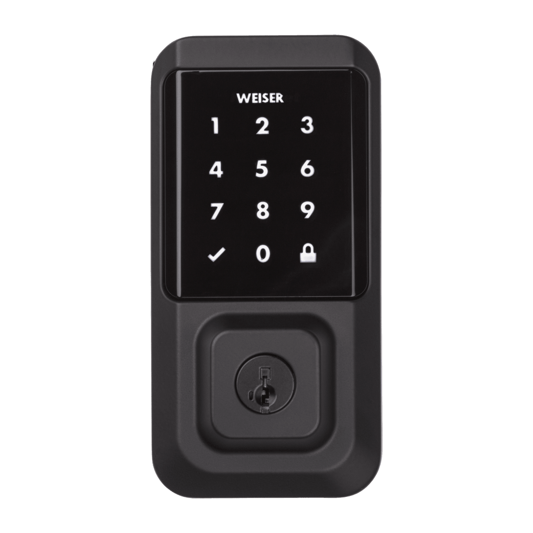 HALO Touchscreen Wi-Fi Smart Lock in Matte Black