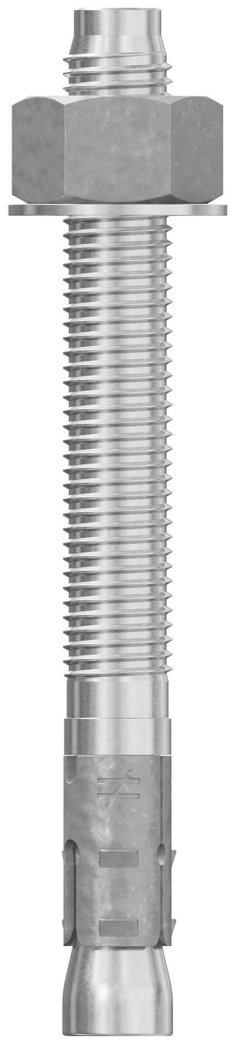 Simpson Strong-Tie STB2-75700S6F10 Strong-Bolt® 2 — 3/4 in. x 7 in. Type 316 Stainless-Steel Wedge Anchor, Fully Assembled (10-Qty) (Pack of 2)