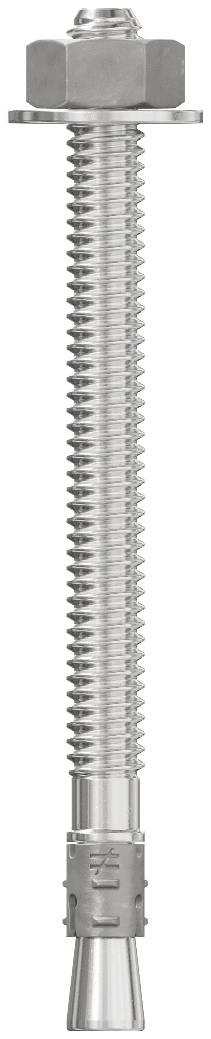 Simpson Strong-Tie STB2-25314S4F100 Strong-Bolt® 2 — 1/4 in. x 3-1/4 in. Type 304 Stainless-Steel Wedge Anchor, Fully Assembled (100-Qty) (Pack of 420)