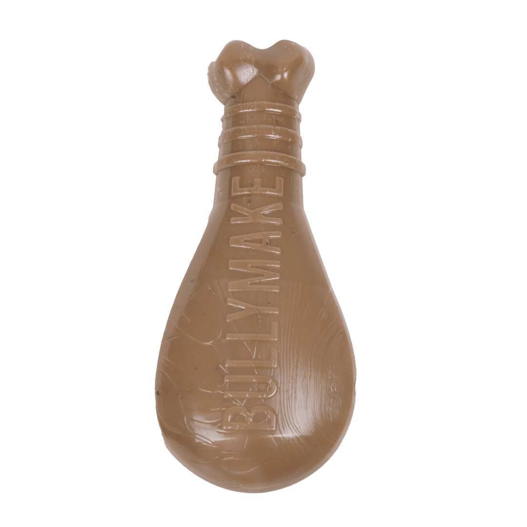 BULLYMAKE Tough Chew Tan Turkey Leg - Unflavored