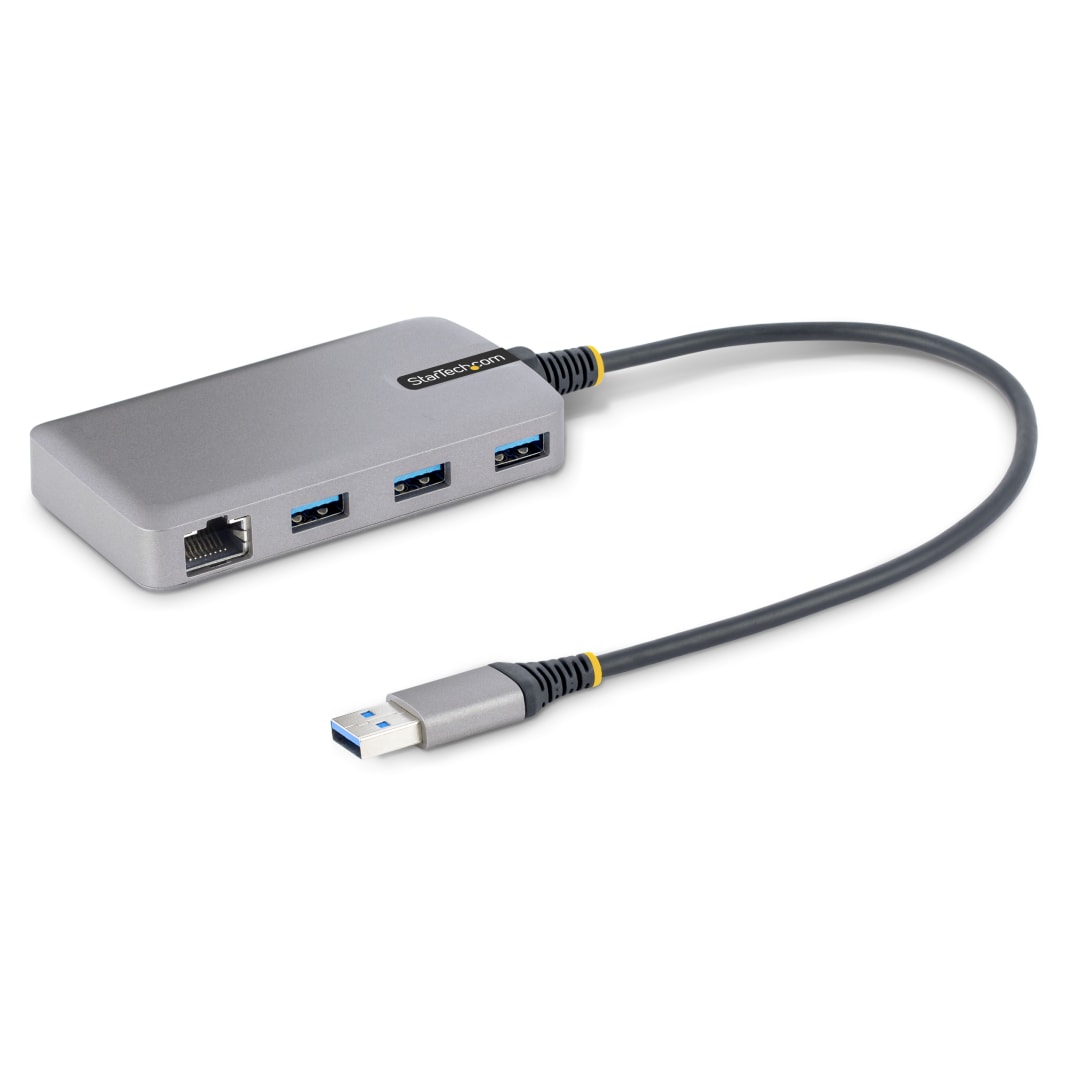 3 Port USB 5Gbps HUB with Gigabit Ethernet