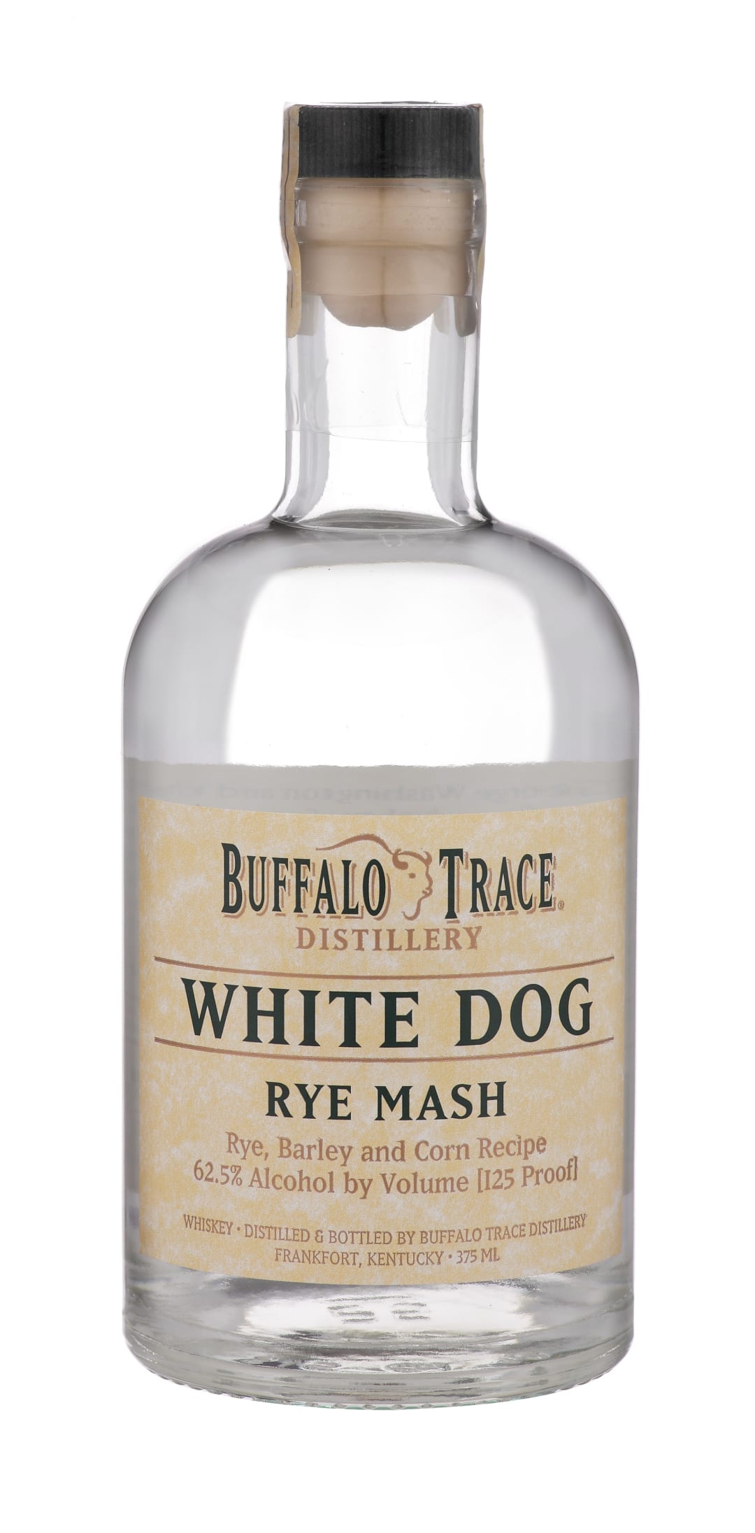 Buffalo Trace Distillery White Dog Rye Mash Whiskey 375ml 125 Proof