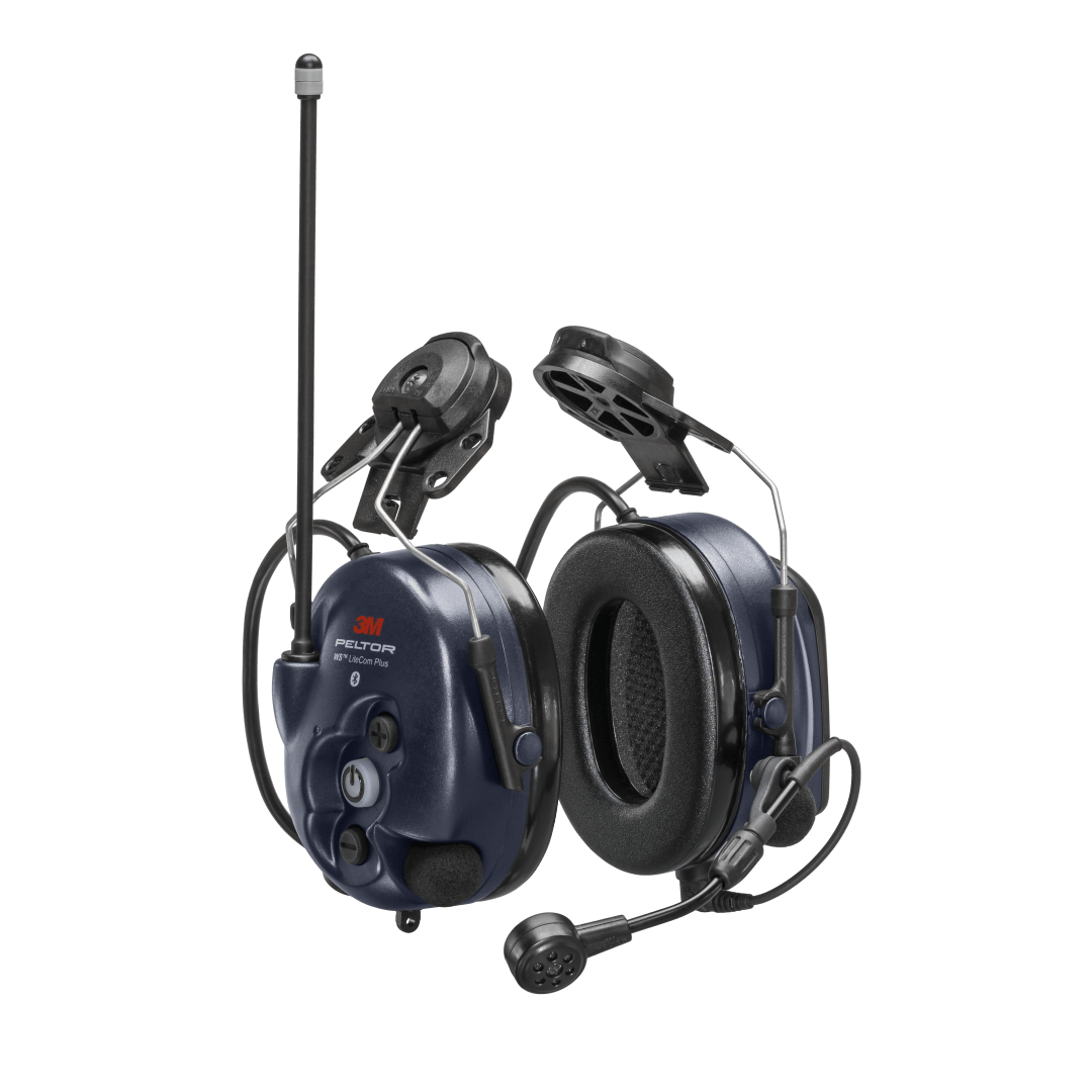 3M™ PELTOR™ WS™ LiteCom Plus Kulaklık LPD433 MHz, Analog, Sert Başlıklara Takılabilir, MT73H7P3E4310WS6EU