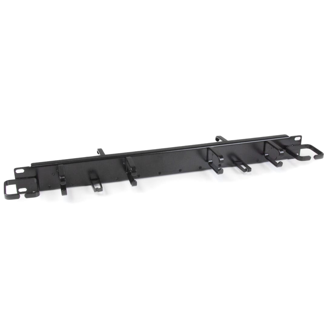 1U 19" Cable Organizer Combo Panel