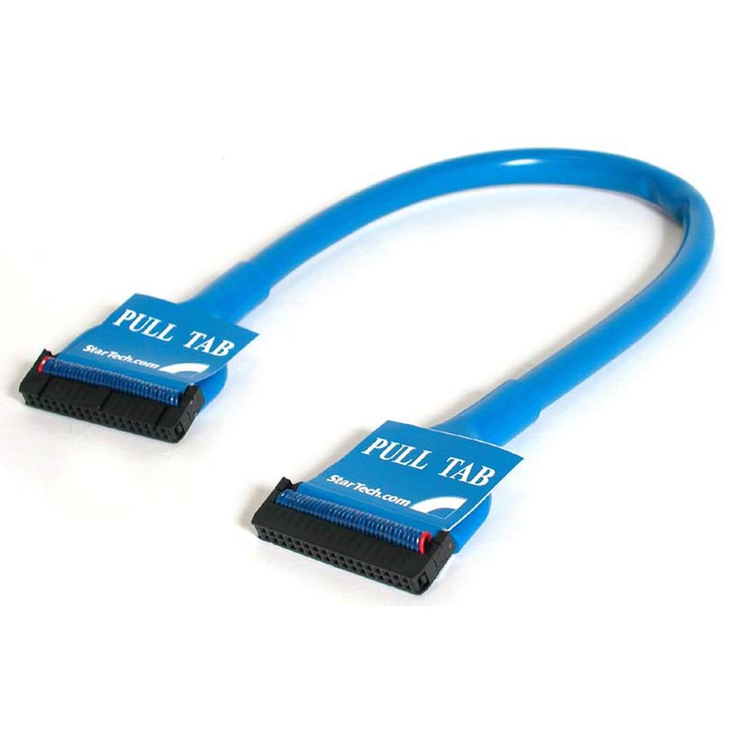 18 Inch Blue Round Floppy Drive Cable