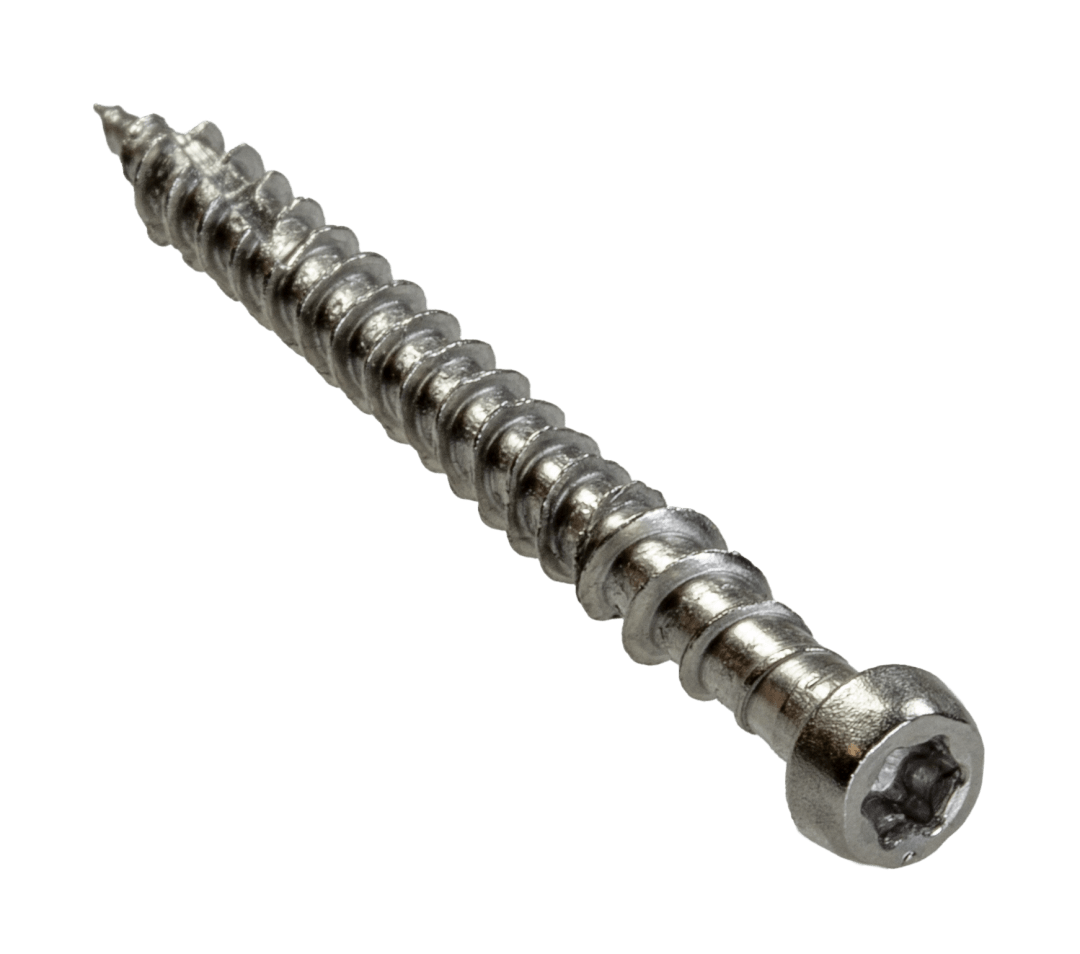 Simpson Strong-Tie DCU2C316 Deck-Drive™ DCU COMPOSITE Screw — #10 x 2 in. T20, Type 316 (70-Qty) (Pack of 600)