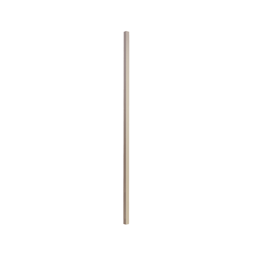 PVC Corner Guard, 1 1/8" X 1 1/8" x 4'