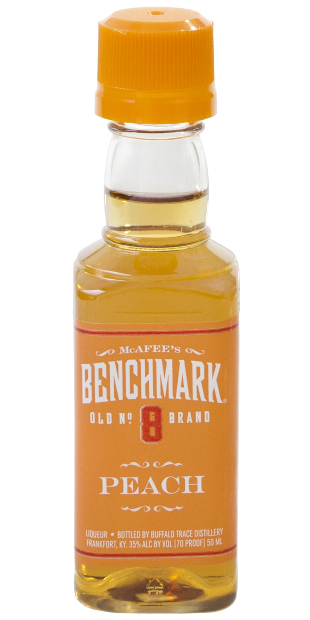 Benchmark Peach Liqueur 50ml 70 Proof