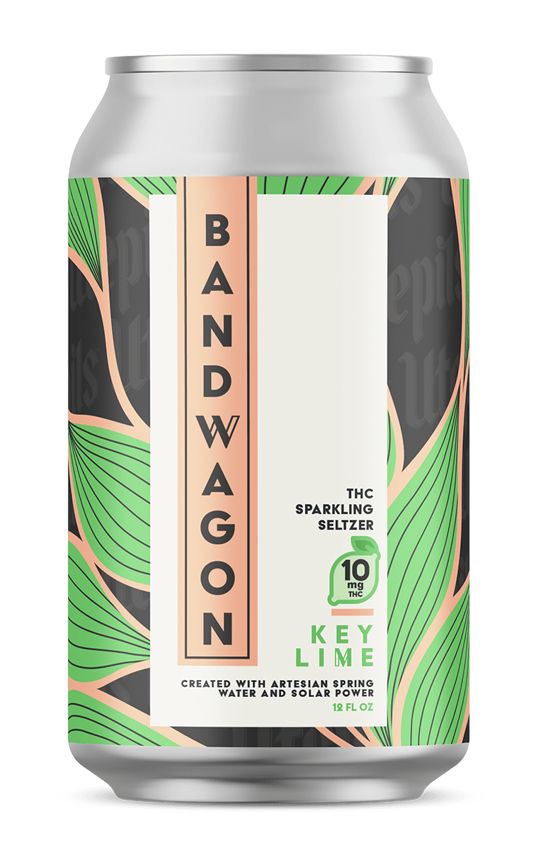 Bandwagon Thc Key Lime 10MG 1S 6/4PK 12Z