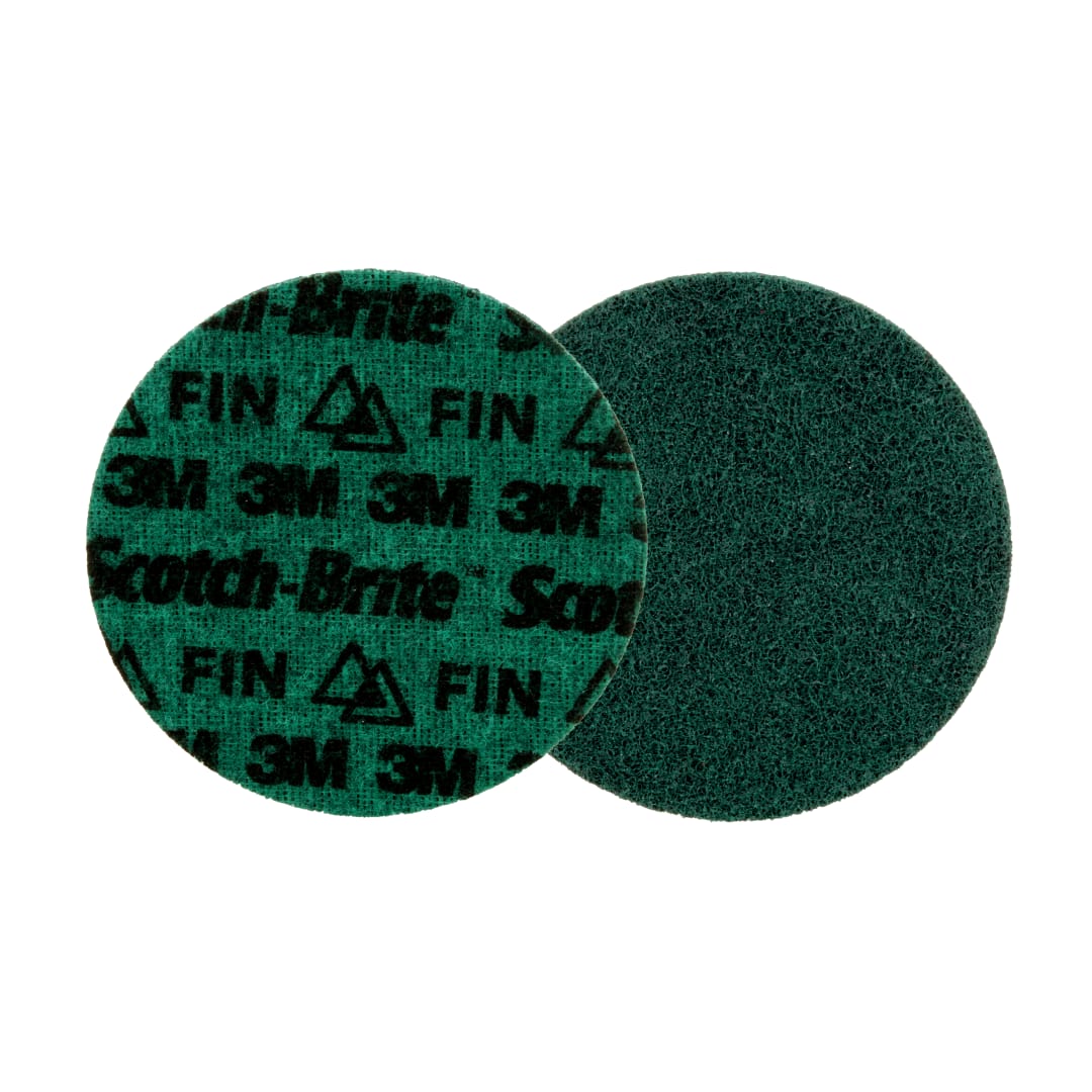 Scotch-Brite™ Hassas Yüzey Hazırlama Diski, PN-DH, İnce, 5 inç (125 mm) x Deliksiz, 25/iç paket, 100 adet/Kutu