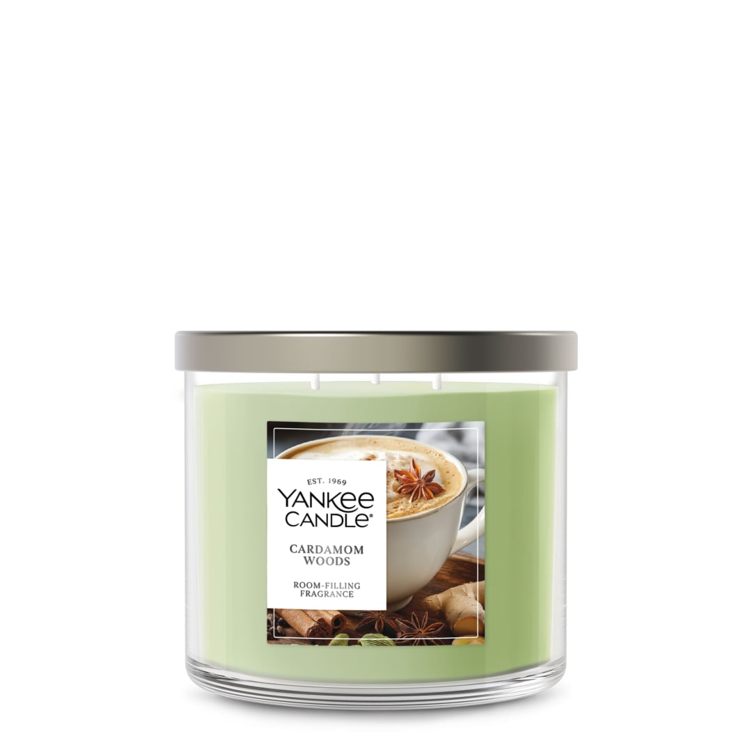 Yankee Candle Cardamom Woods 3-Wick Candle