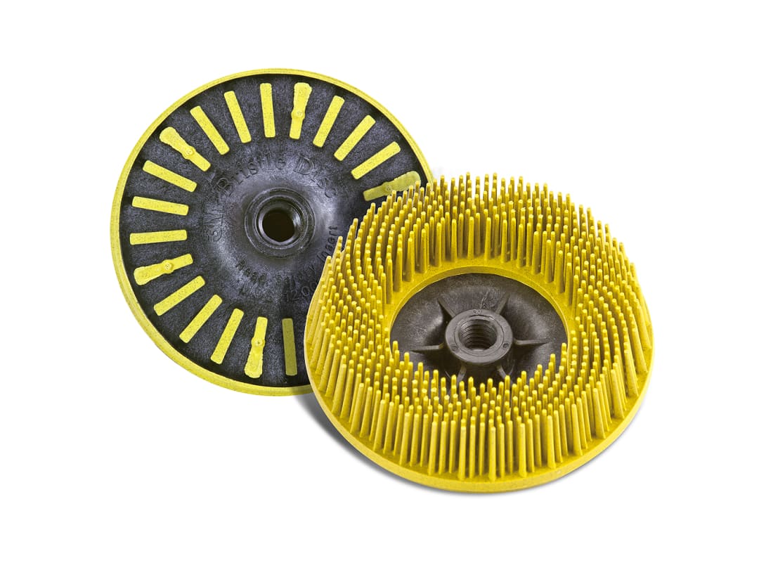 Scotch-Brite™ Sert Fırça Disk, 4-1/2 in x M14-2 80, kutu başına 5 adet, kasa başına 10 adet