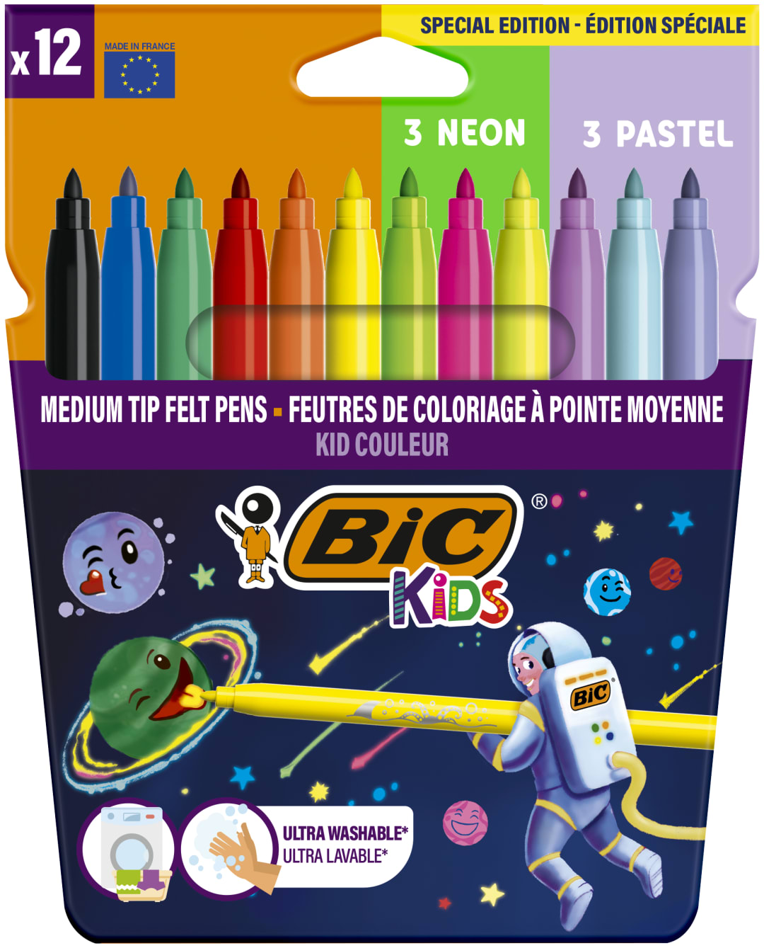 COLORING FELTPEN PK12 COSMO EU