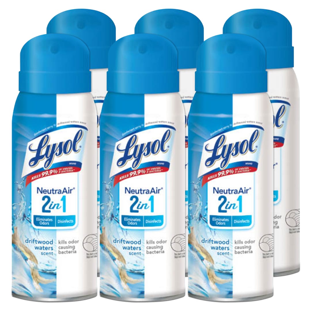 LYSOL® Disinfectant Spray - NeutraAir™ 2in1 Driftwood Waters Scent 6/10 oz.