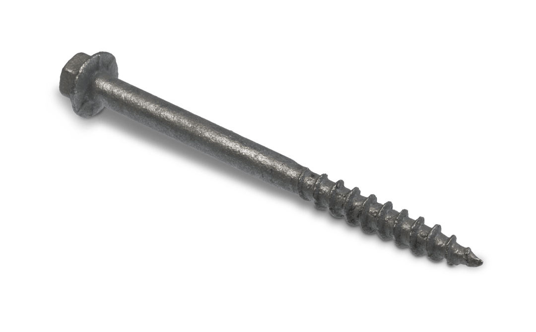 Simpson Strong-Tie SD10112R100 Strong-Drive® SD CONNECTOR Screw — #10 x 1-1/2 in. 1/4-Hex Drive, Mech. Galv. (100-Qty)