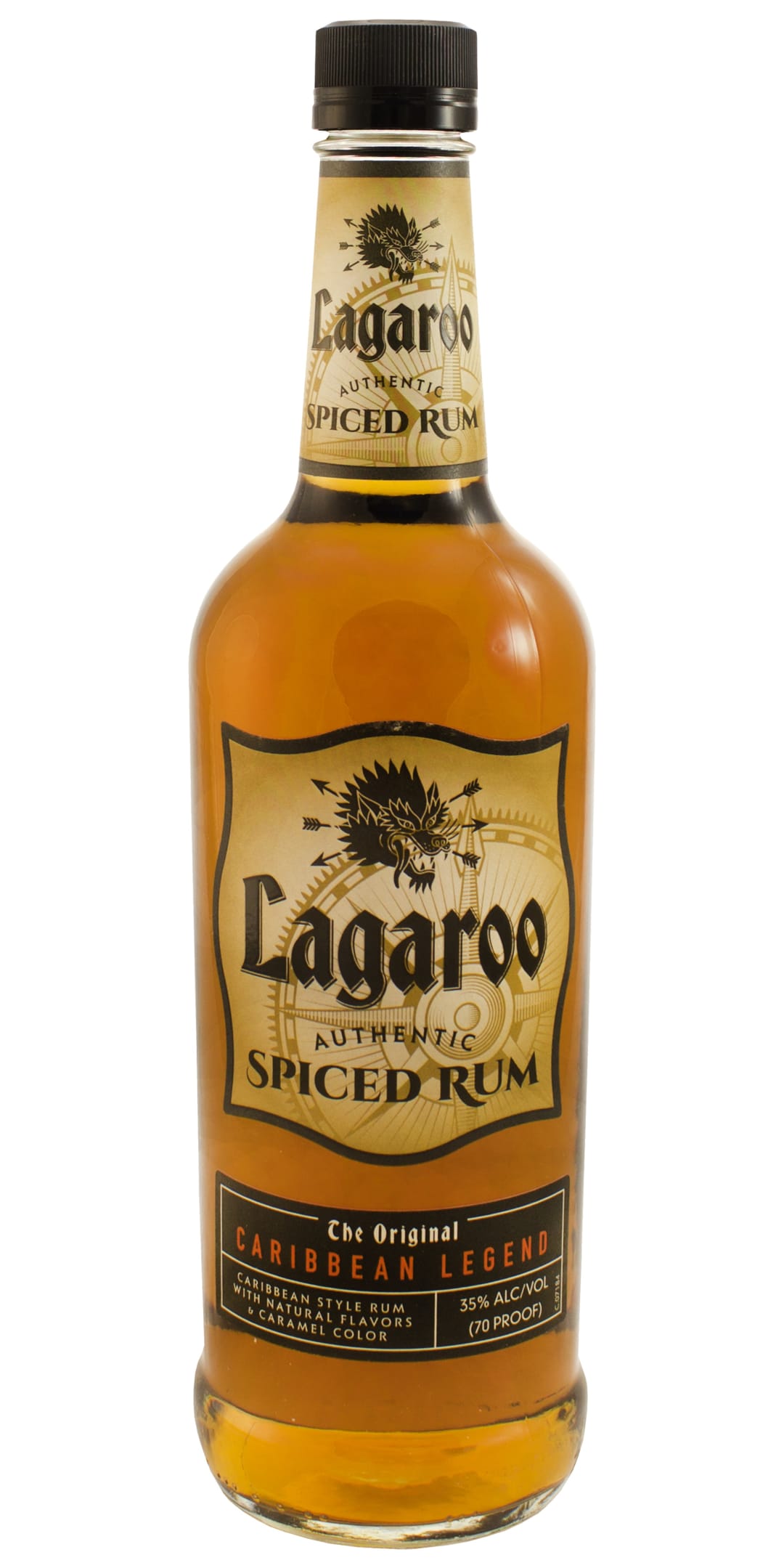 Lagaroo Spiced Rum 750ml 70 Proof