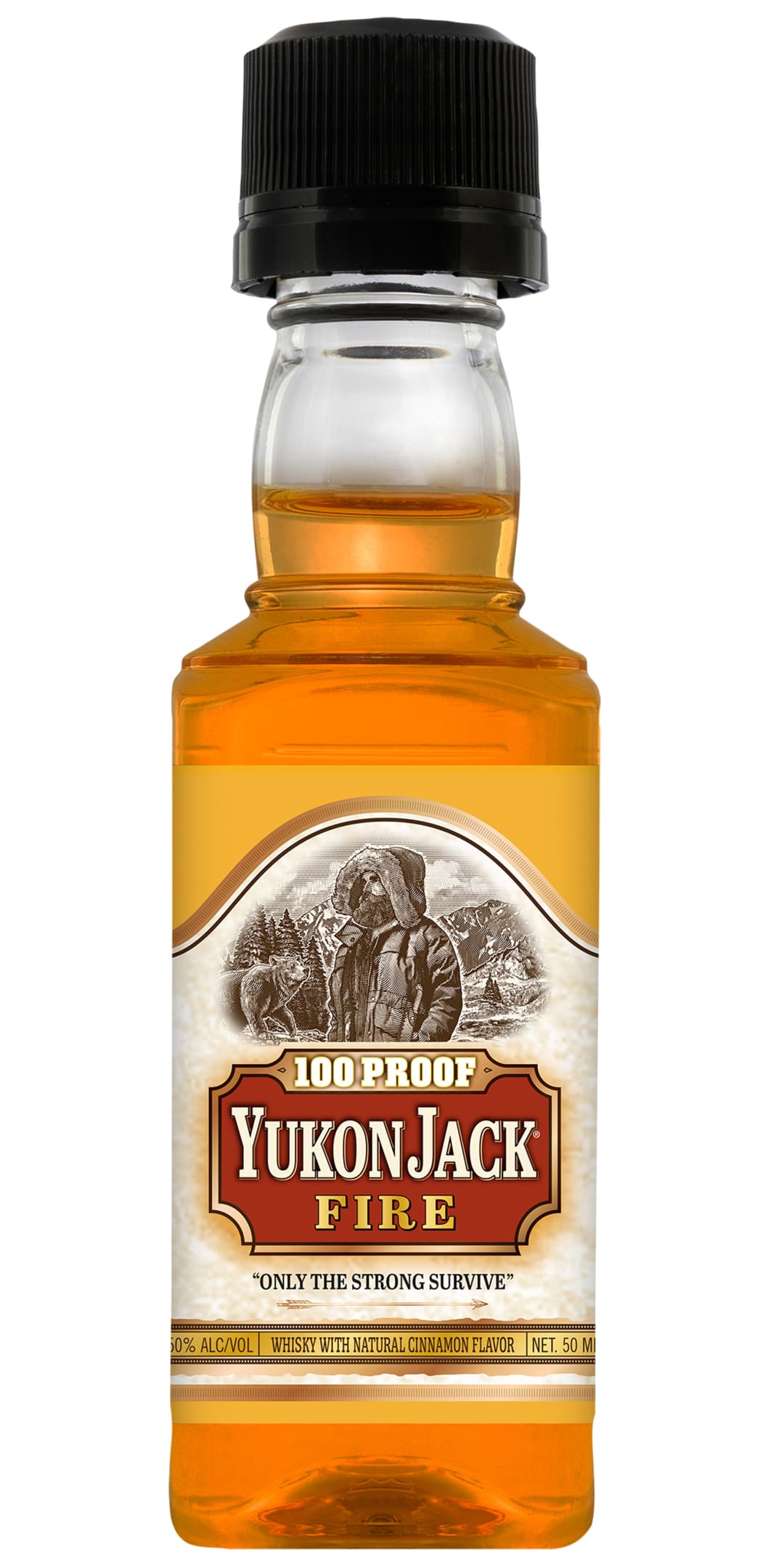 Yukon Jack Fire Whiskey 10 Pack 50ml 100 Proof