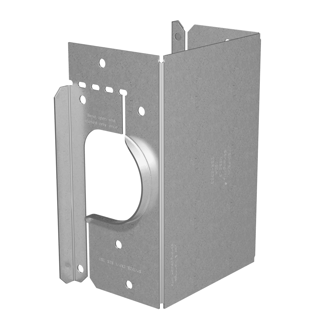 Simpson Strong-Tie HSS2-3-SDS3 HSS Galvanized Stud Shoe for Triple 2x, with Strong-Drive® SDS Screws