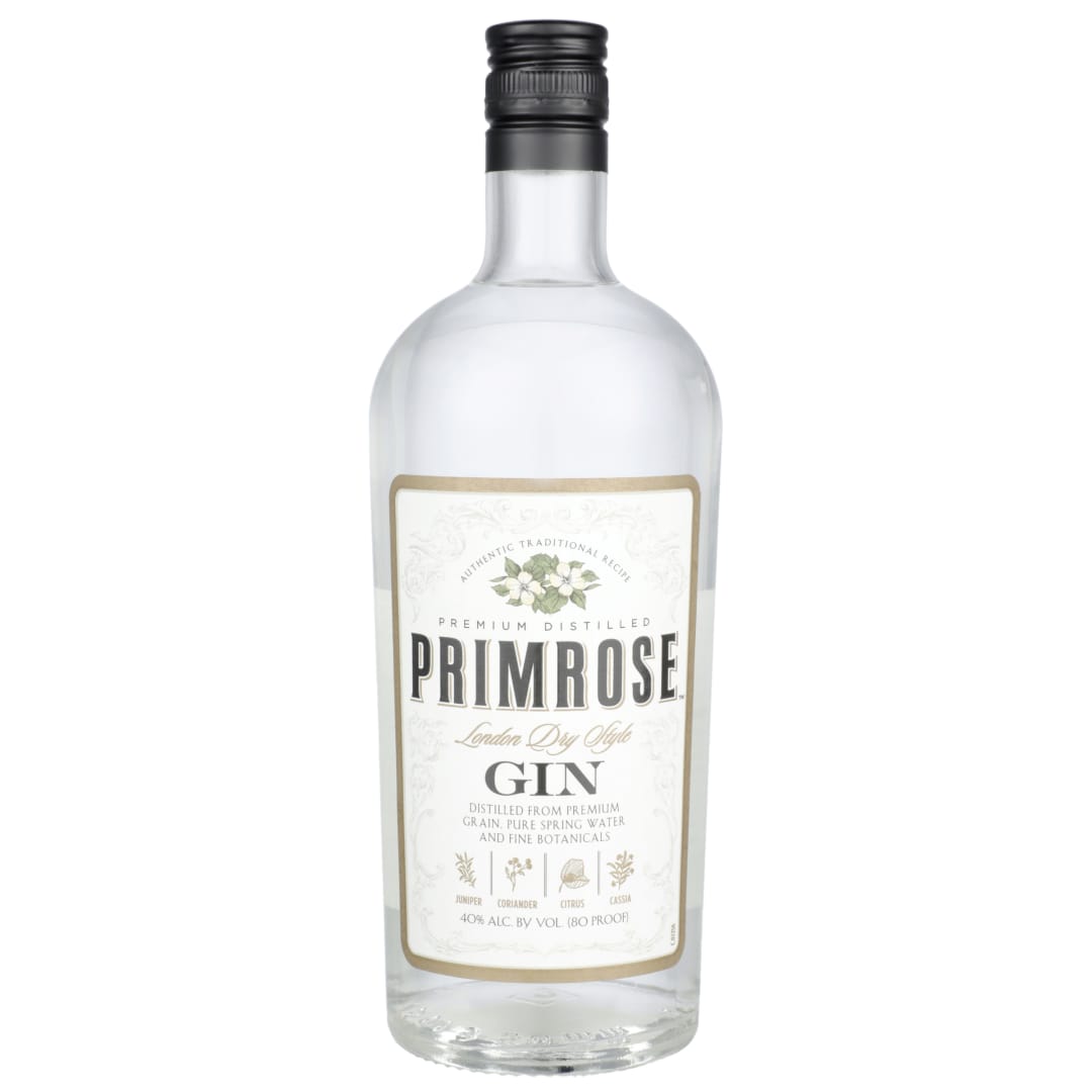 Primrose London Dry Style Gin 750ml 80 Proof