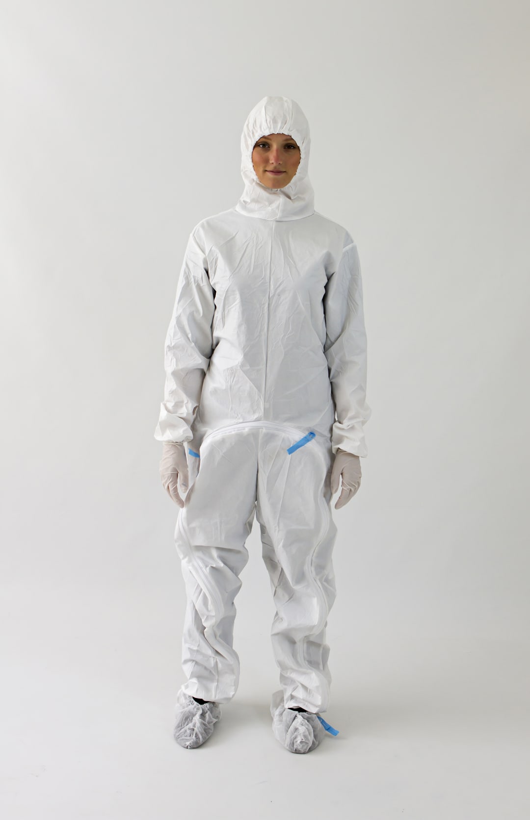 BioClean-D™ Drop-down Sterile Coverall with Hood S-BDSH