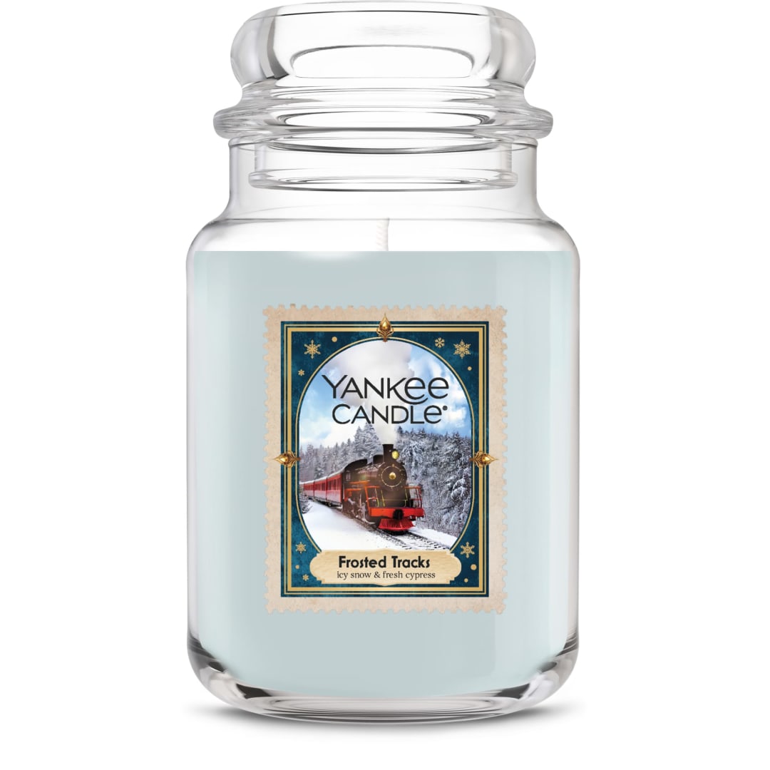 Yankee Candle Frosted Tracks Original Large Jar Candle