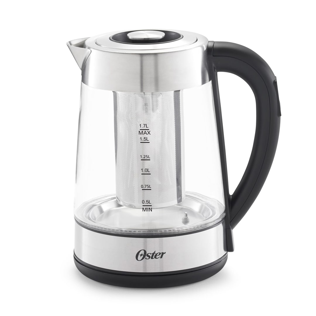 1.7L TEMP SELECT GLASS KETTLE OSTER