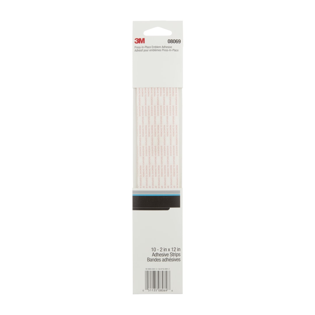 3M™ Press-In-Place Lepidlo na emblémy, 50,8 mm × 305 mm, 08069