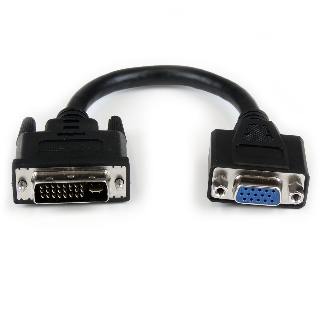 8in DVI to VGA Cable Adapter M F