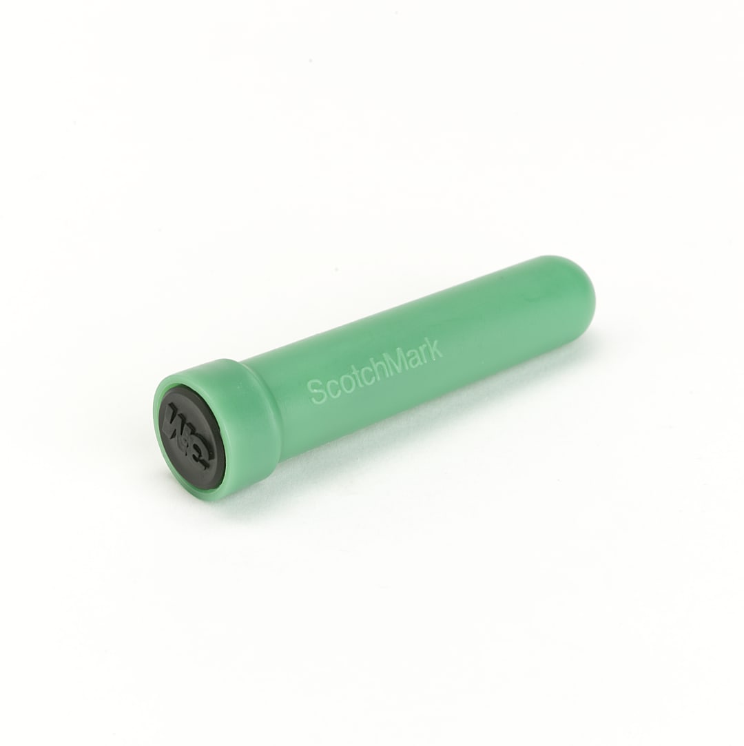 3M™ Stiftmarker, 1435, Reichweite 0.9 m, Abwasser, Grün, 50 pro Packung