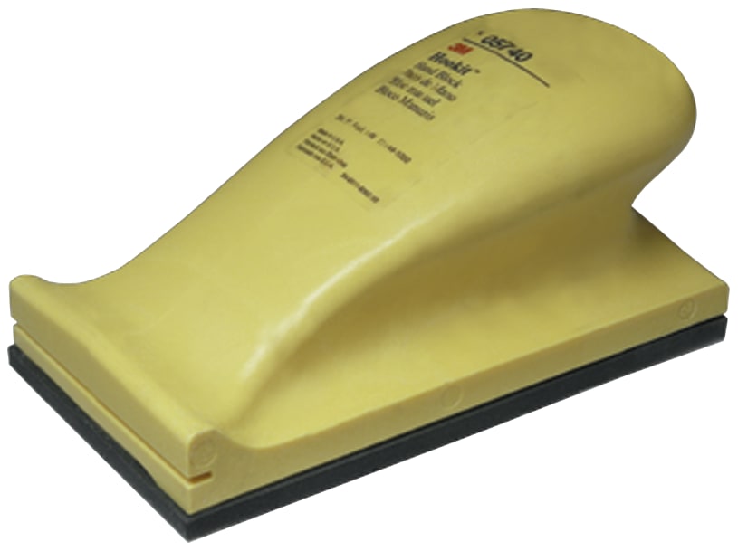 3M™ Hookit™ Ručný blok, 70 mm × 127 mm, tvrdý, 05740